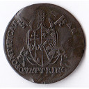 1816 - Pio VII Quattrino Bologna MB 4 tipo